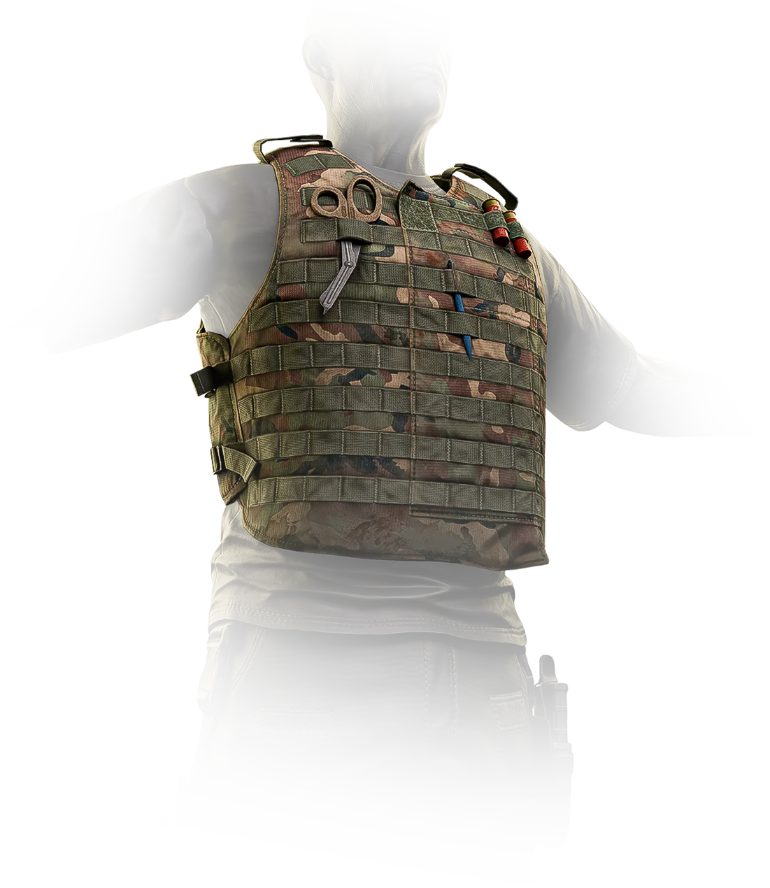 Interceptor OTV body armor (Woodland)