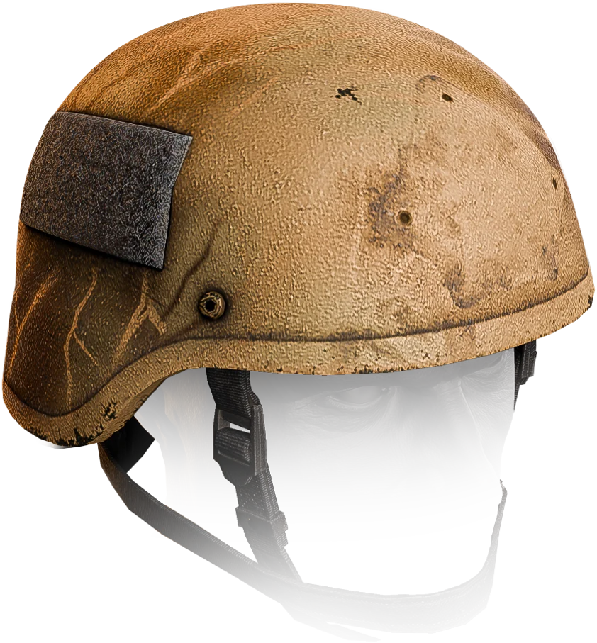 HighCom Striker ULACH IIIA helmet (Coyote Stripes)