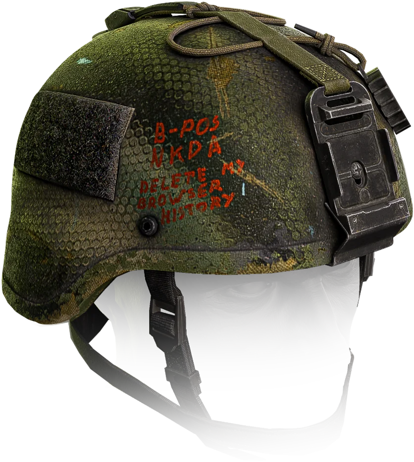 HighCom Striker ULACH IIIA helmet (Green Stripes)