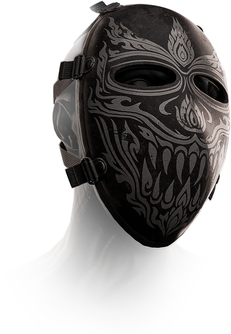 Atomic Defense CQCM ballistic mask (Demonic Face)