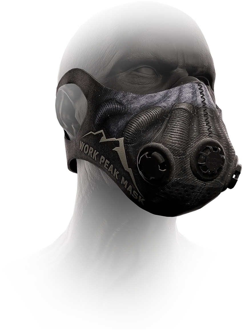 Work Peak training mask (Gray)