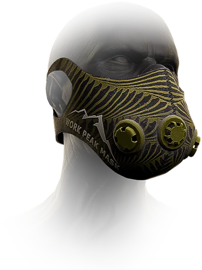 Work Peak training mask (Yellow)