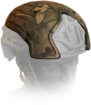 Galvion Caiman Hybrid Ballistic Applique (MultiCam)