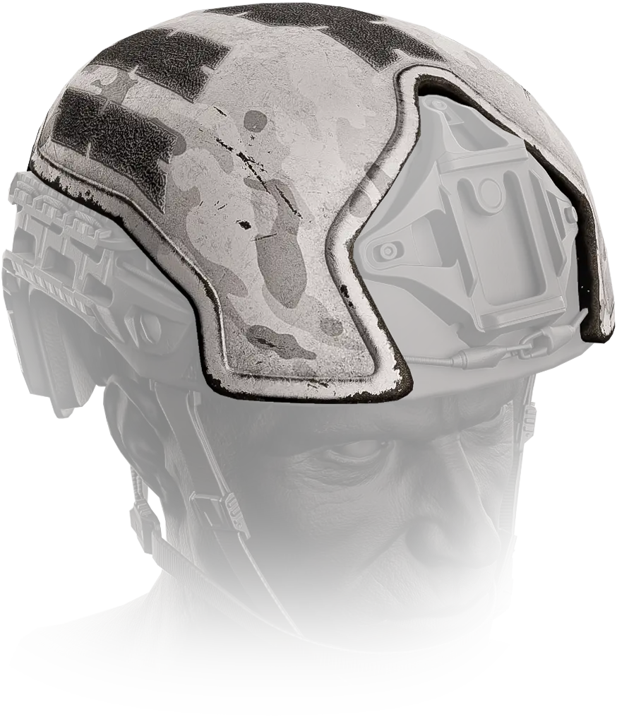 Galvion Caiman Hybrid Ballistic Applique (MultiCam Alpine)