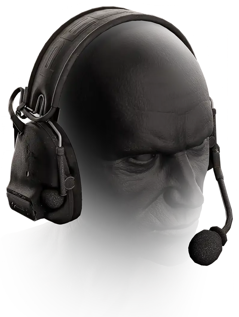Peltor ComTac VI headset (Black)