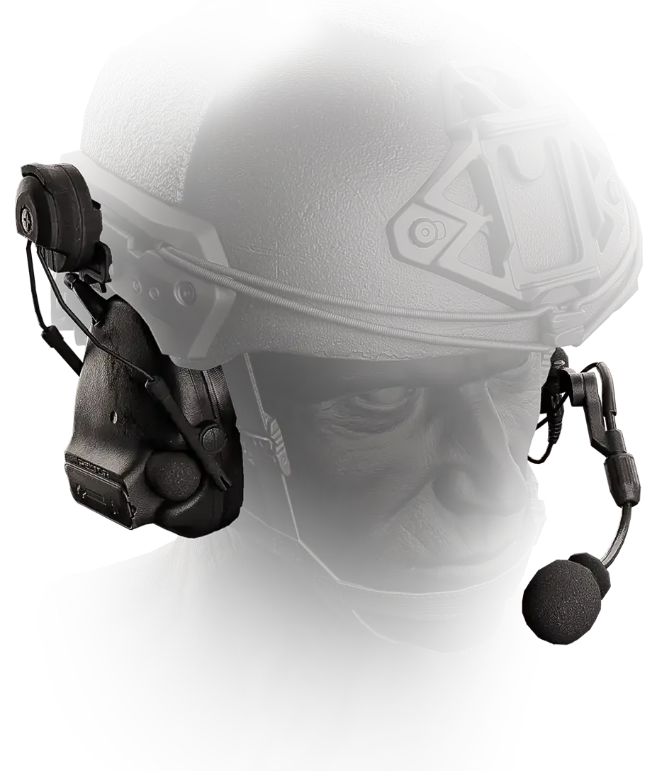 TW EXFIL Peltor ComTac VI headset (Black)