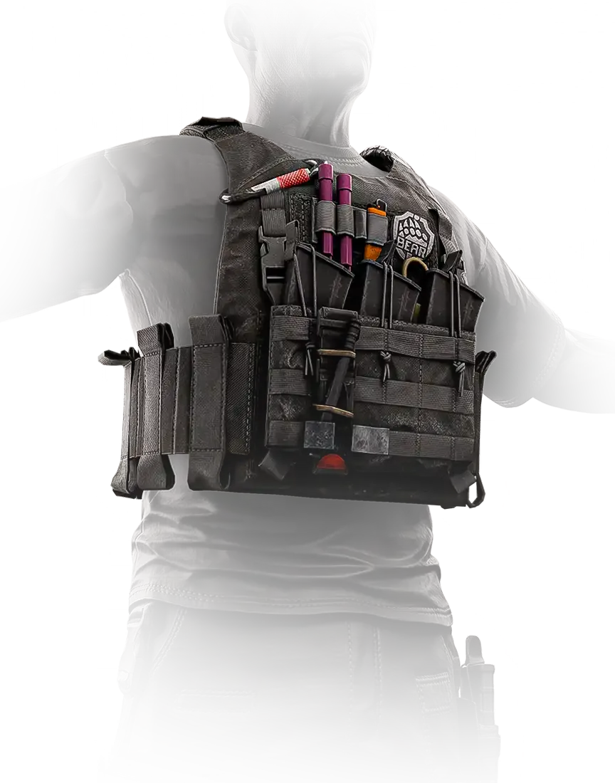 WARTECH TV-115 plate carrier (Black)