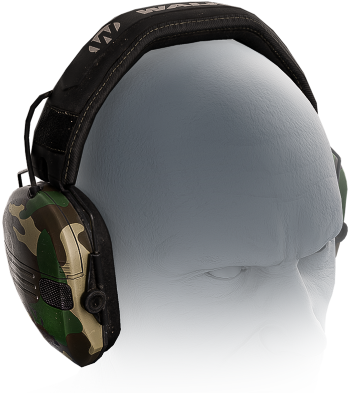 Walker's Razor Slim headset (Woodland)